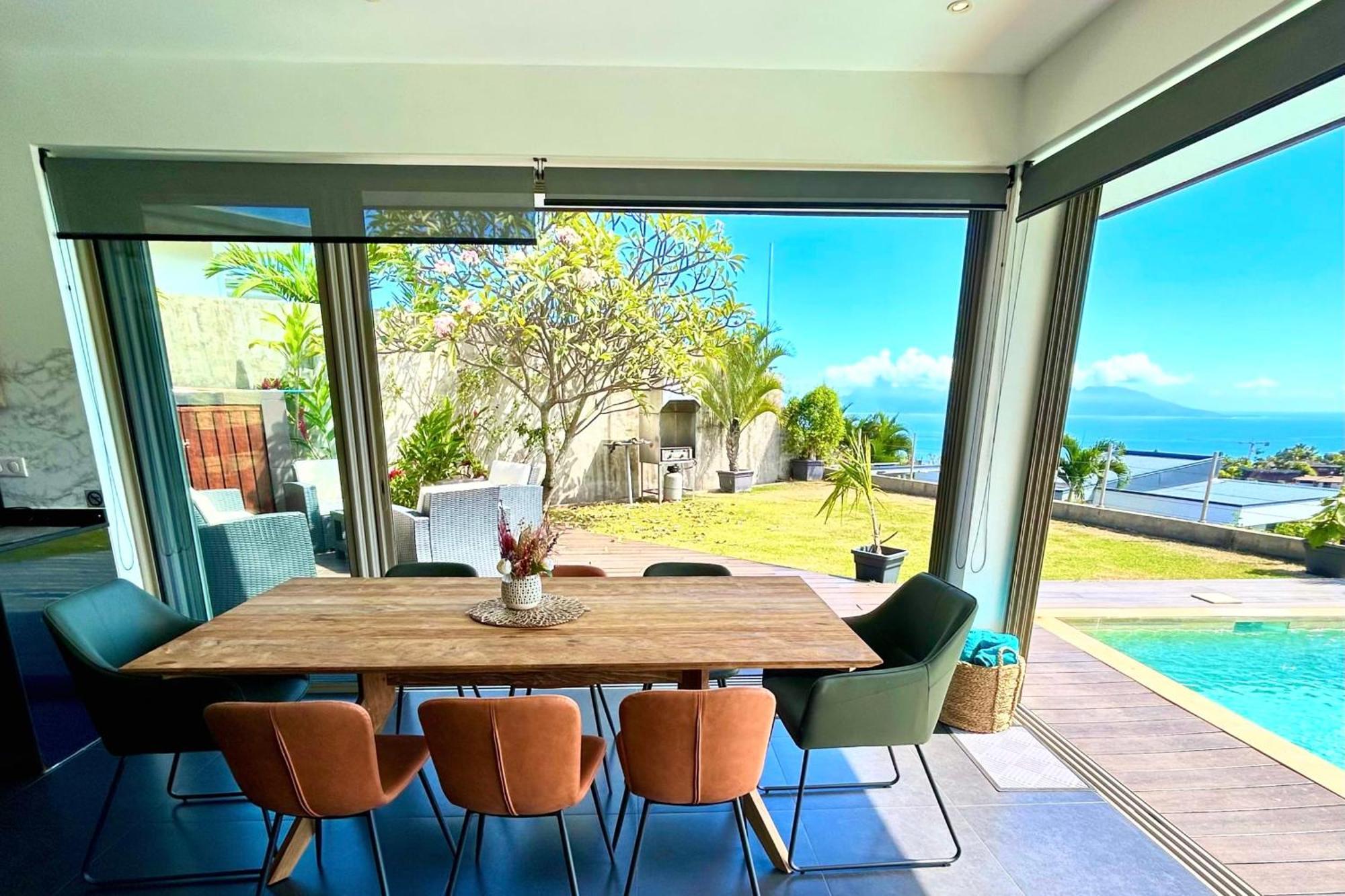 Villa Tiki Wonderfull Sea View Punaauia  Exterior photo